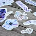 Набор высечек из бумаги "Этника. Лиловое сияние", 25 шт (ScrapMania)