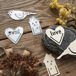 Нож "Скрепочки", 4,8х2,5 см (MimiCut) Нож "Скрепочки", 4,8х2,5 см (MimiCut)