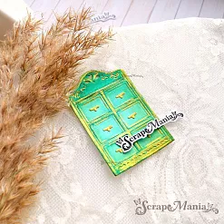 Нож "Уличное кафе. Шкаф", 4,5х7,2 см (ScrapMania)