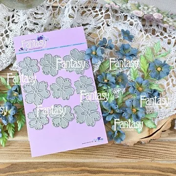 Нож "Цветы фрезия 1705", 3,5х3,5 см (Fantasy)