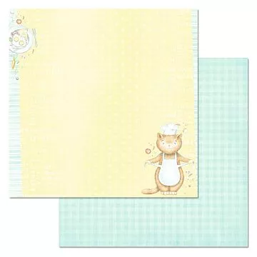 Бумага "Усатый поваренок. Шеф" (ScrapMania)