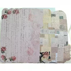 Заготовка для альбома 23х30 см "Романтика" (Рукоделие)