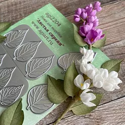 Нож "Листья сирени", 3,7х2,7 см (AgiArt)