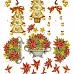 Аппликация бумажная для вырезания "Новогодняя елка" (Дейнека Ольга)