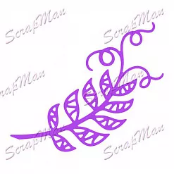 Нож для вырубки "Вьюнок" (Scrapman)