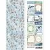 Лист с картинками 10х30 см "Океания. Карточки мини" (ScrapMania)