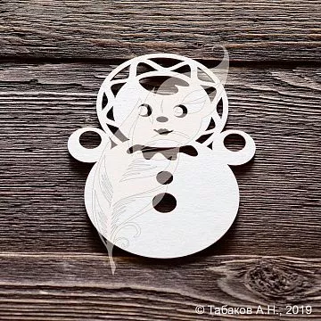 Заготовка для тиснения "Неваляшка" (ArtLines)