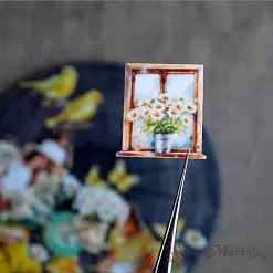 Набор тканевых высечек "Сезон ромашек", 28 шт (ScrapMania)