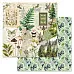 Набор бумаги 20х20 см "Заповедник", 12 листов (ScrapMania)
