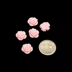 Акриловое украшение "Розочка", цвет розовый (Magic Hobby) Акриловое украшение "Розочка", цвет розовый (Magic Hobby)