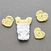 Набор вязаных украшений "Бодик желтый" (ScrapMania)