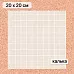 Калька 20х20 см "Школьная жизнь 10", плотность 110 гр/м2 (ScrapMania)