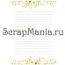 Набор электронных страничек для распечатки "Цветы" (ScrapMania)