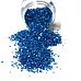 Топпинг "Микроблестки. Glamour Sparkles. Синий", 40 гр (Stamperia)