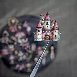 Набор тканевых высечек "Маленькая королева", 30 шт (ScrapMania) Набор тканевых высечек "Маленькая королева", 30 шт (ScrapMania)