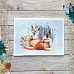 Тканевая карточка "Снежная клюква. Лисы" (ScrapMania)