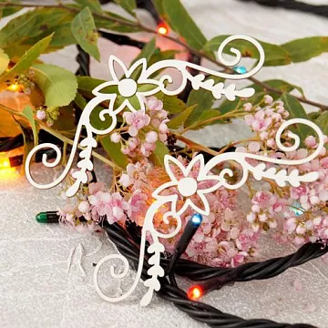 Чипборд "Уголки", 7,2х2,9 см 2 шт. (LeoMammy)