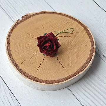 Цветок жасмина "Бордовый", 1 шт (Craft)