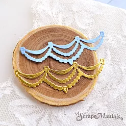 Нож "Гирлянда", 6,4х2,1 см (ScrapMania)