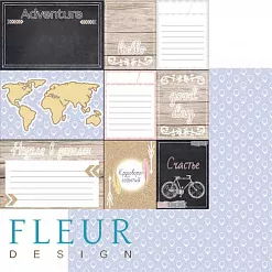 Бумага "Моменты. Карточки 2" (Fleur-design) Бумага "Моменты. Карточки 2" (Fleur-design)