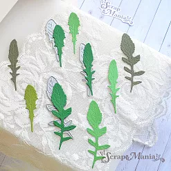 Нож "Листья одуванчика", 7,1х5,7 см (ScrapMania)