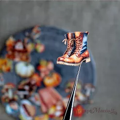 Набор тканевых высечек "Художница Осень", 30 шт (ScrapMania)