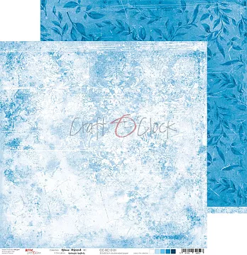 Бумага "Blue Mood 01" (CraftO'clock)