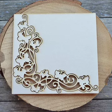 Украшение из чипборда "Завитушки" (ScrapStar)