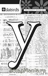 Буква-оверлей "y", 1 лист (Daisy d's) Буква-оверлей "y", 1 лист (Daisy d's)