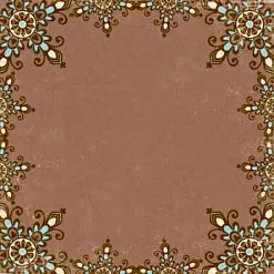 Бумага "Снежная рамка" (Kaiser)