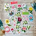 Набор высечек из бумаги "Летняя феерия", 44 шт (ScrapMania)