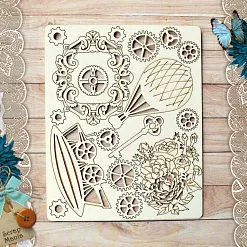 Чипборд "Вечные странники. Механизм" (ScrapMania)