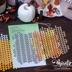 Нож "Вязаный узор", 10,5х8,5 см (AgiArt) Нож "Вязаный узор", 10,5х8,5 см (AgiArt)