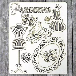 Чипборд "Сад герцогини. Романтика" (ScrapMania)