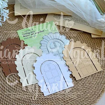 Нож "Дверь в старый замок", 9,2х7,1 см (AgiArt)