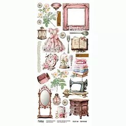 Бумага 13х27 см "Винтажная рапсодия 6" (Fantasy)