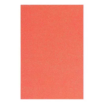 Лист фоамирана с глиттером А4 "Яркий оранжевый", 2 мм (АртУзор)