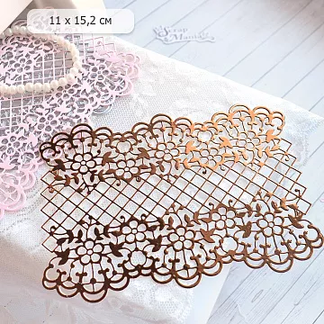 Нож "Кружево. Графиня. Фон", 11х15,2 см (ScrapMania)