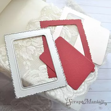 Нож "Рамка" 8,7х11,2 см (ScrapMania)