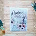 Тканевая карточка "Море, я скучала. Счастье" (ScrapMania)