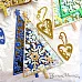 Нож "Елочка с подвесками", 5,8х9,4 см (ScrapMania)