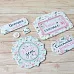 Набор цветного чипборда "Мечты невесты" (Scrapmania)