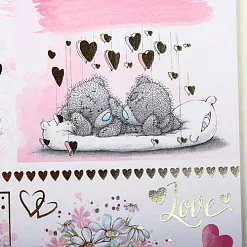 Бумага с фольгированием "Me To You. Наша свадьба" (АртУзор) Бумага с фольгированием "Me To You. Наша свадьба" (АртУзор)