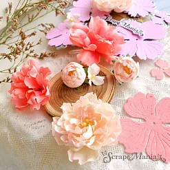 Нож "Древовидный пион", 5,2х5,2 см (ScrapMania)