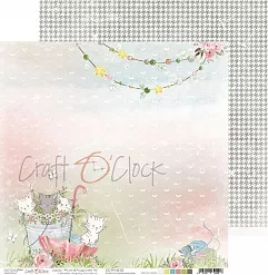 Бумага "Paws of happiness 02" (CraftO'clock) Бумага "Paws of happiness 02" (CraftO'clock)