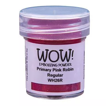 Пудра для эмбоссинга полупрозрачная "Розовый робин" (WOW)
