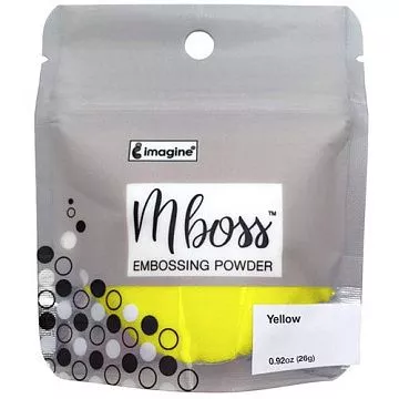 Пудра для эмбоссинга "Желтая" (Imagine)