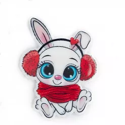 Акриловое украшение "Зайчик", 2,8х3,8 см