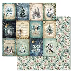 Бумага "Рождество у волшебников. Карточки" (ScrapMania) Бумага "Рождество у волшебников. Карточки" (ScrapMania)