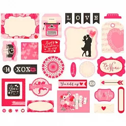 Набор вырубок "Blowing kisses" (Echo Park)